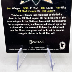 Eric Rush Autographed - All Blacks 1997 - 1Neda FRENLY BRICKS - Open 7 Days