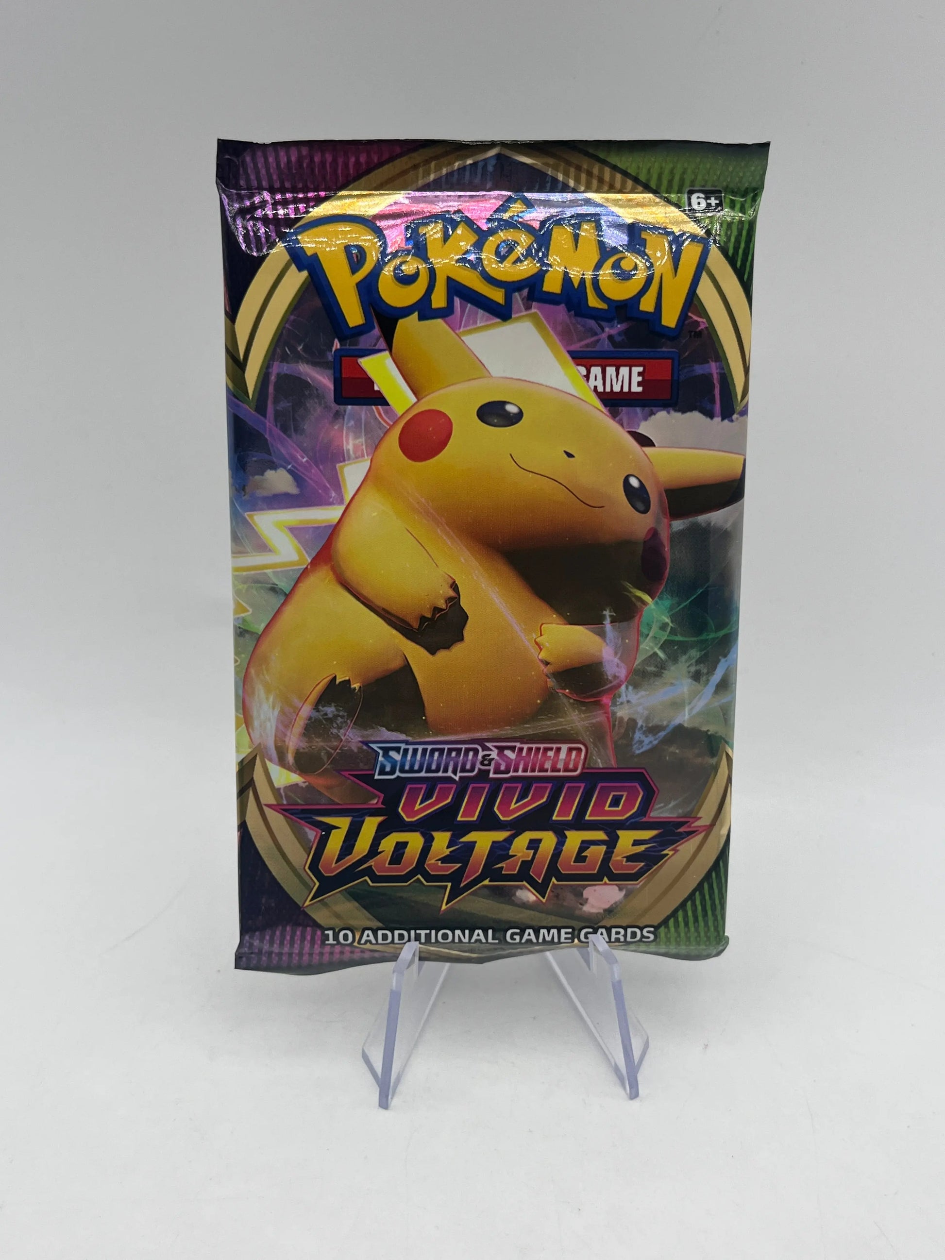 Pokemon TCG Sword & Shield Vivid Voltage Art Set 4 Booster Packs FRENLY BRICKS - Open 7 Days