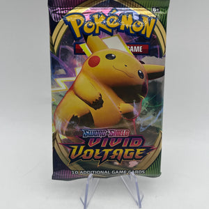 Pokemon TCG Sword & Shield Vivid Voltage Art Set 4 Booster Packs FRENLY BRICKS - Open 7 Days