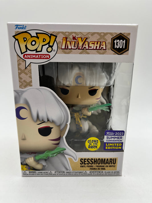 Funko POP! Animation InuYasha - Sesshomaru #1301 - Limited Edition Summer Convention FRENLY BRICKS - Open 7 Days