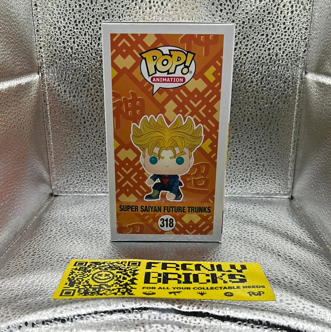 Pop Vinyl Dragon Ball Super 318 Super Saiyan Future Trunks FRENLY BRICKS - Open 7 Days