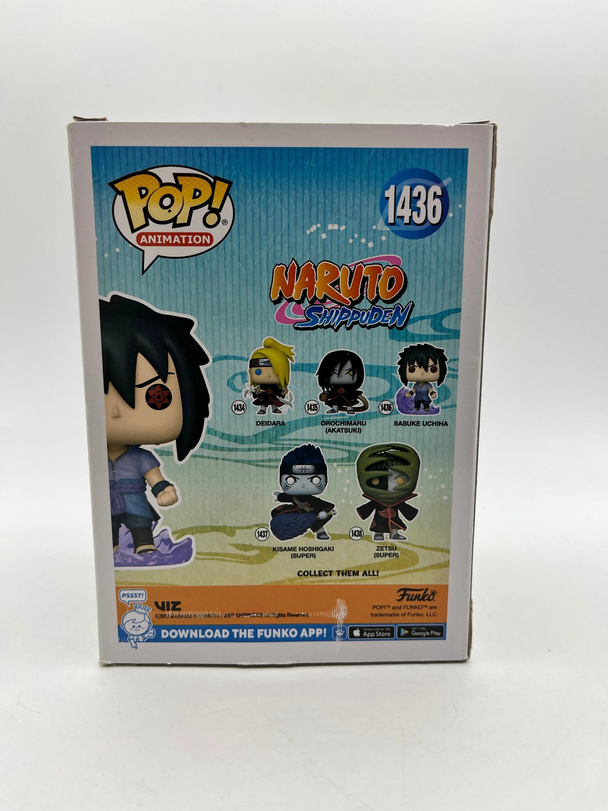 Funko POP! Naruto Shippuden Sasuke Uchina #1436 - Vinyl Collectable FRENLY BRICKS - Open 7 Days
