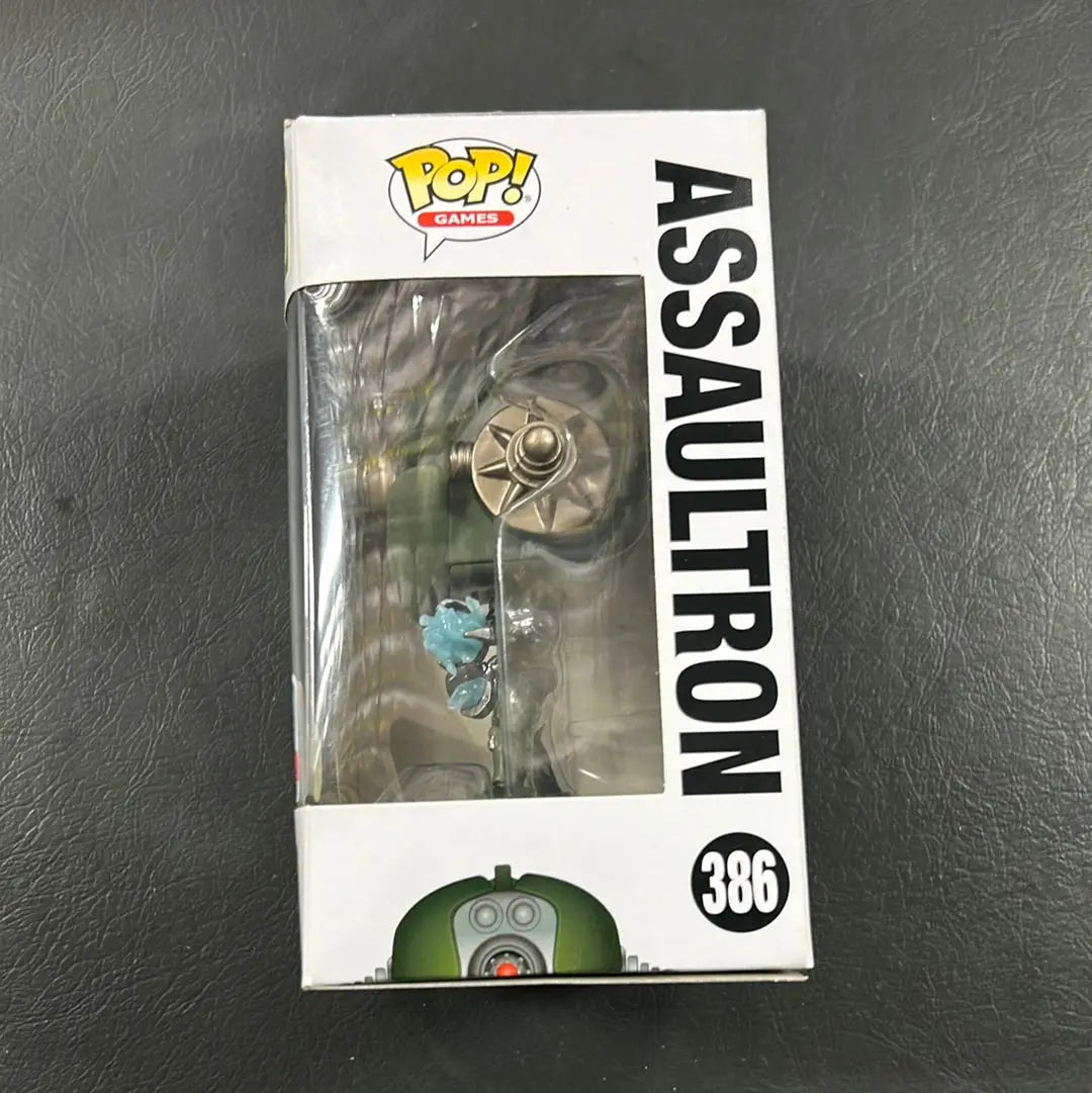 Pop Vinyl Fallout 386 Assaultron Glow 2018 Convention ￼ FRENLY BRICKS - Open 7 Days