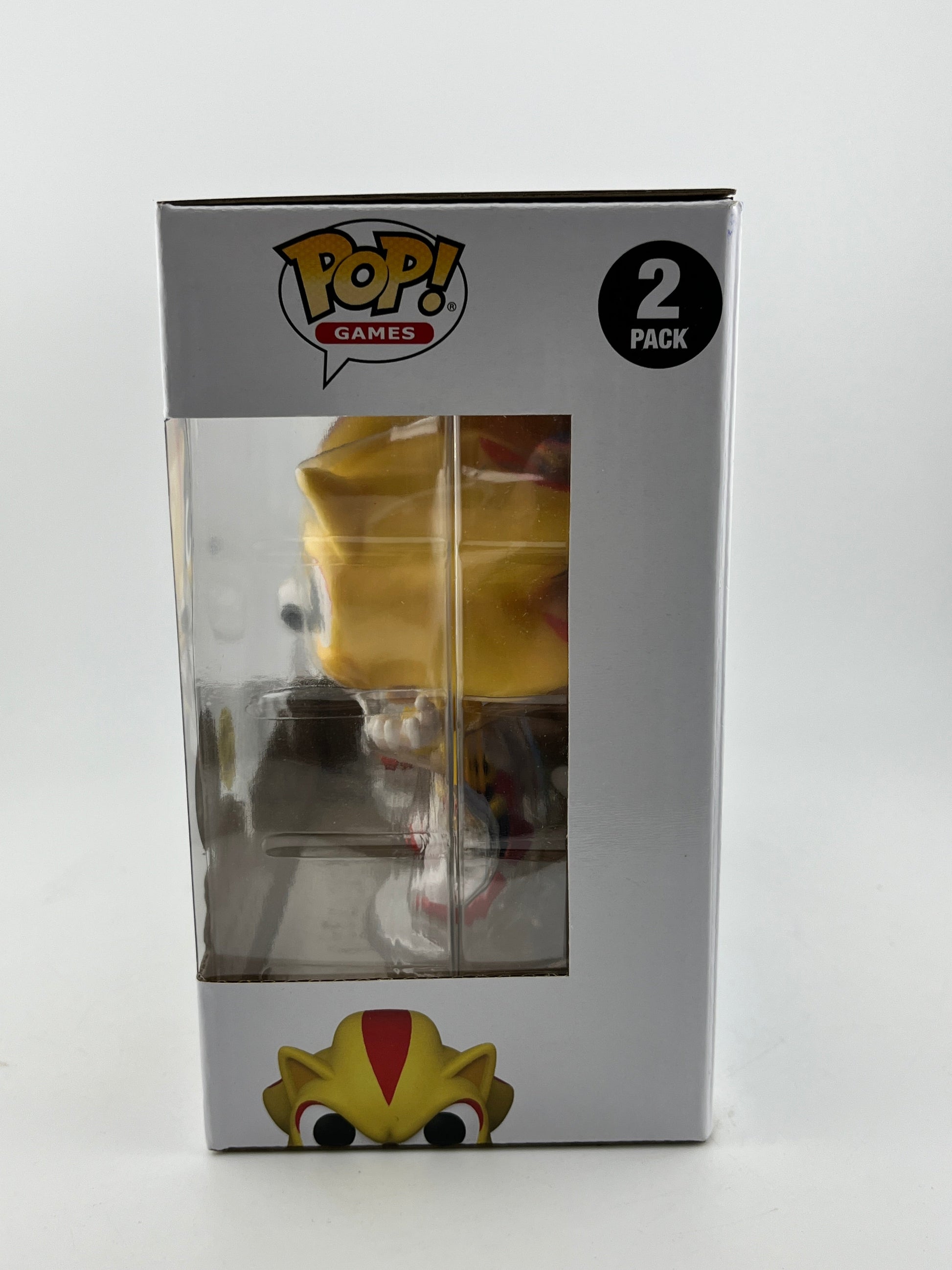 Funko POP! Games Sonic The Hedgehog - Shadow & Super Sonic (2 Pack) - Glow Special Edition FRENLY BRICKS - Open 7 Days