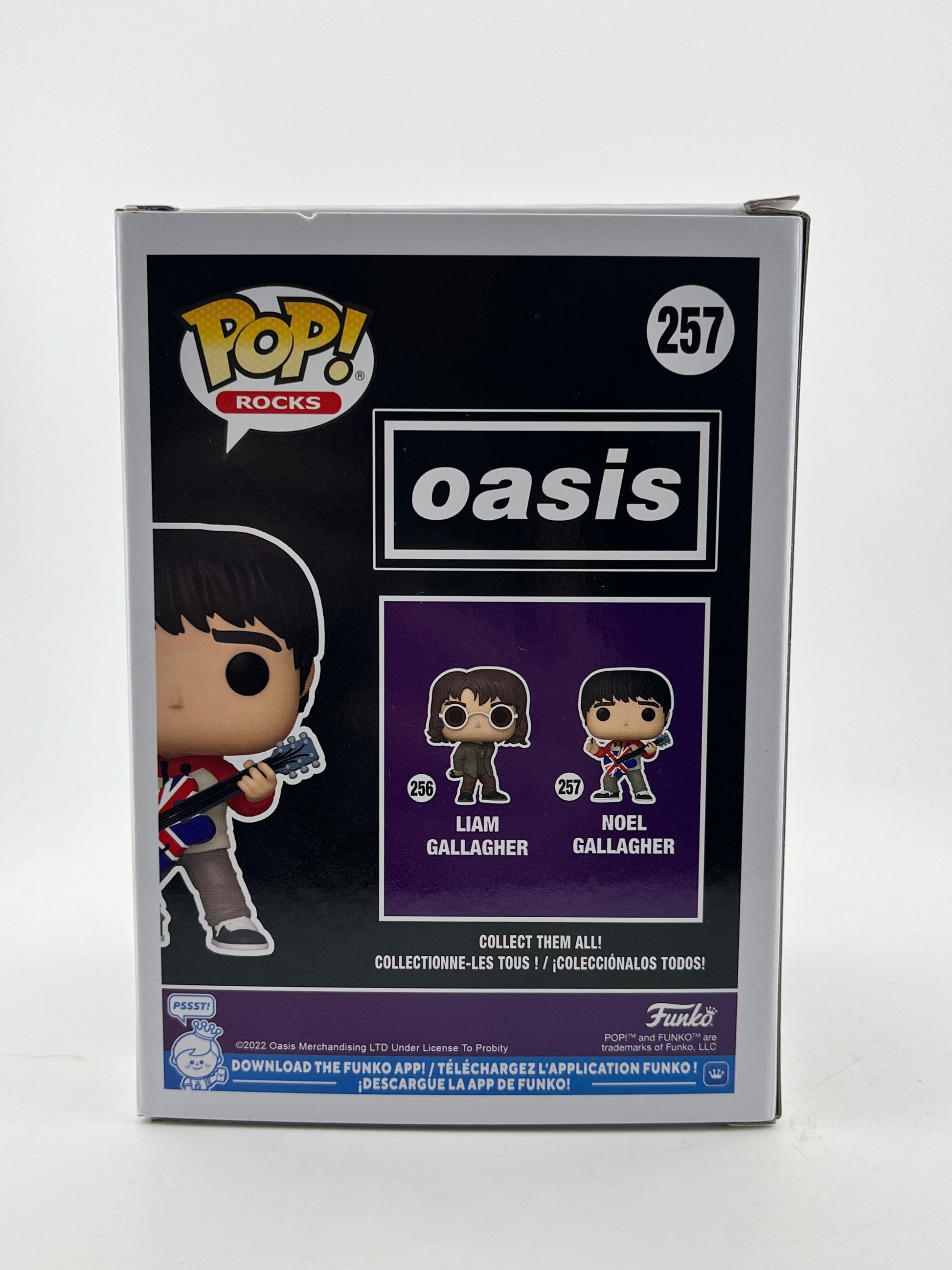 Funko POP! Rocks Oasis - Noel Gallagher #257 - Vinyl Collectable FRENLY BRICKS - Open 7 Days