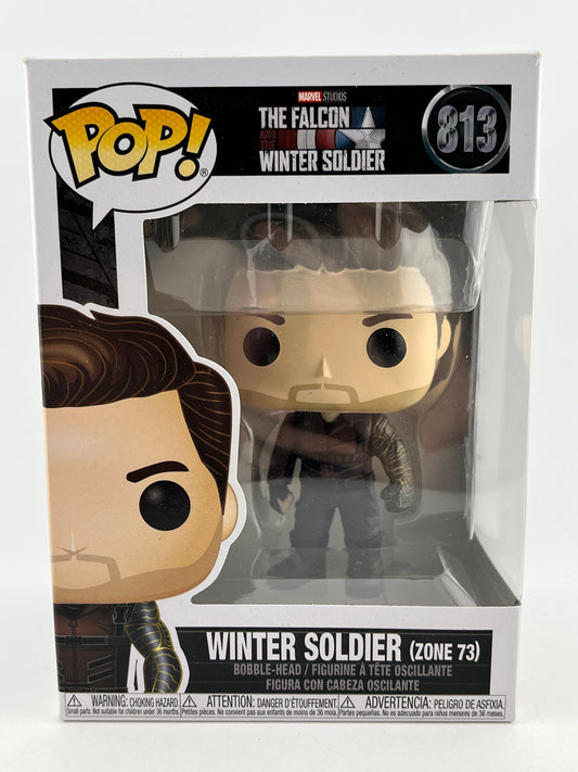Funko POP! Marvel The Falcon and The Winter Solider - Winter Solider (Zone 73) #813 FRENLY BRICKS - Open 7 Days