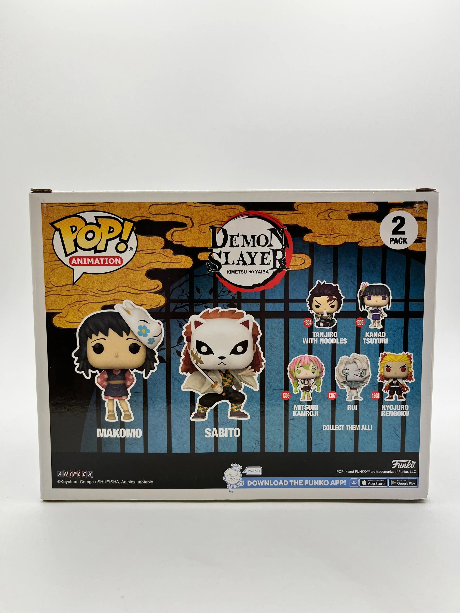 Funko POP! Animation Demon Slayer Makomo & Sabito (2 pack) - Vinyl Collectable FRENLY BRICKS - Open 7 Days
