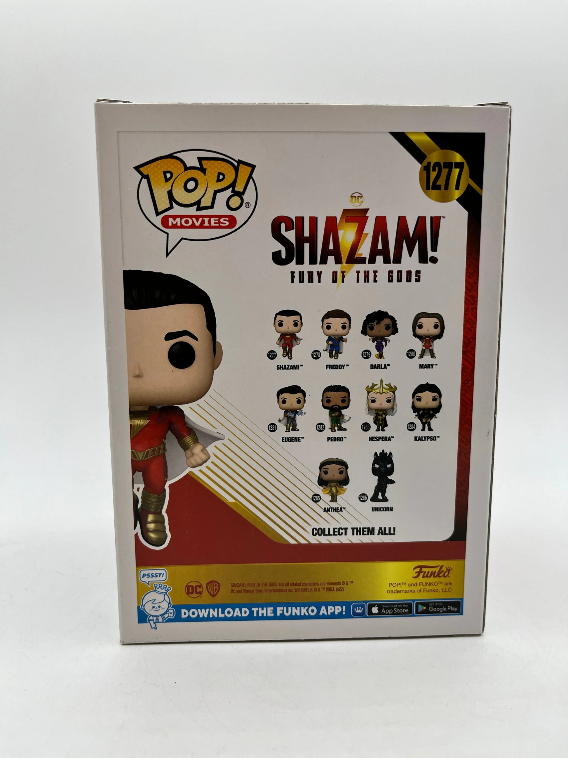 Funko POP! Movies DC Shazam Fury Of The Gods Shazam #1277 - Limited Edition Glow Chase FRENLY BRICKS - Open 7 Days