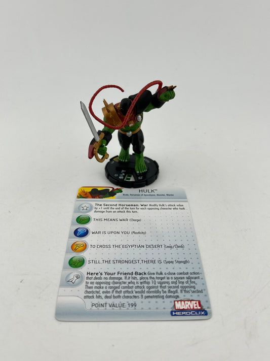 Marvel Heroclix Giant-Size X-Men #051 Hulk - Loose - Card Included FRENLY BRICKS - Open 7 Days