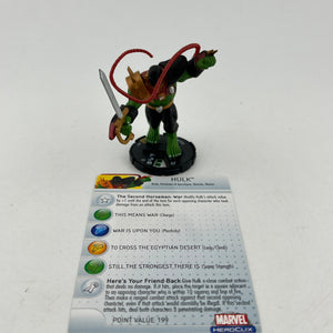 Marvel Heroclix Giant-Size X-Men #051 Hulk - Loose - Card Included FRENLY BRICKS - Open 7 Days