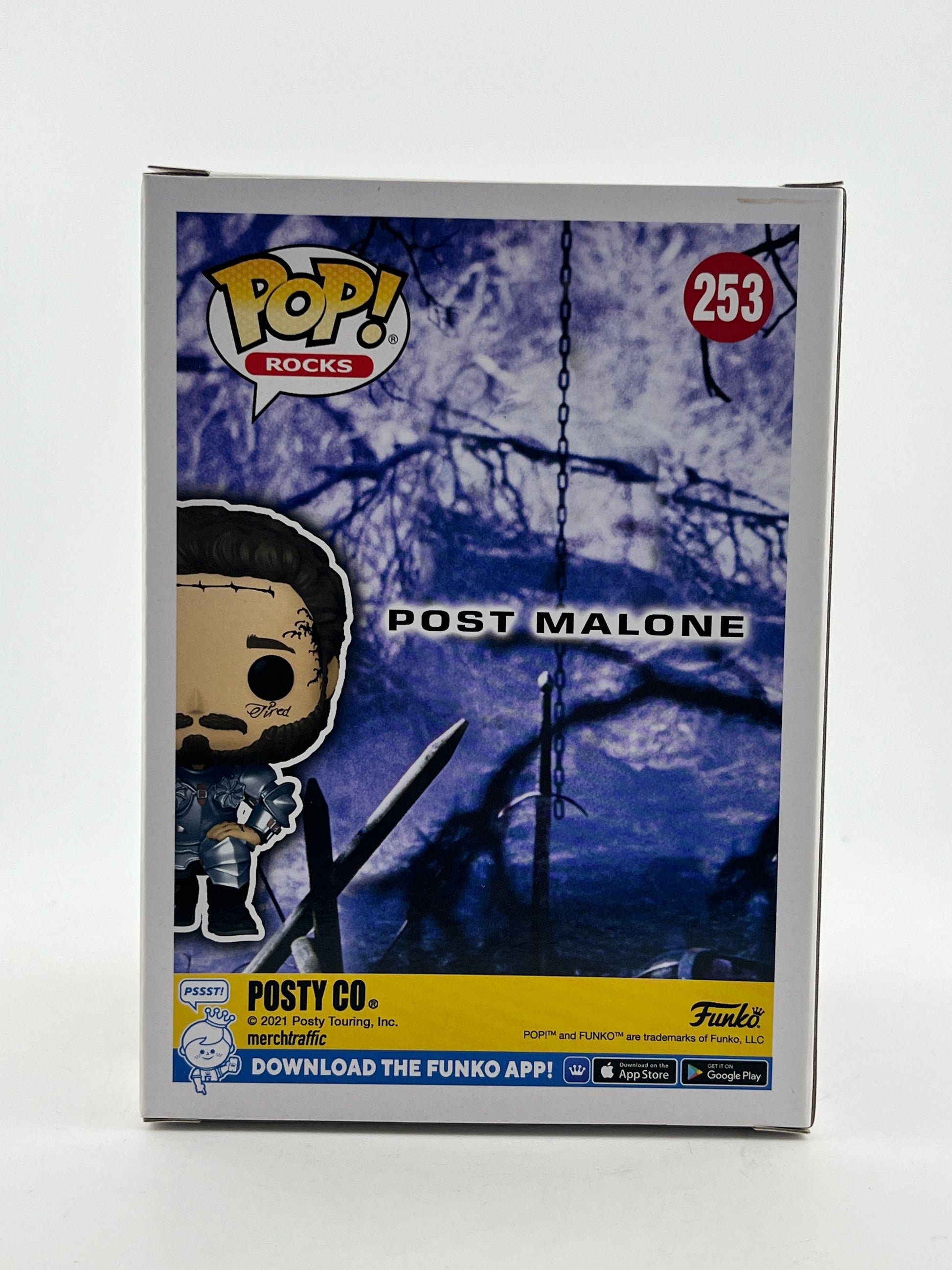 Funko POP! Rocks Post Malone #253 - Vinyl Collectable FRENLY BRICKS - Open 7 Days
