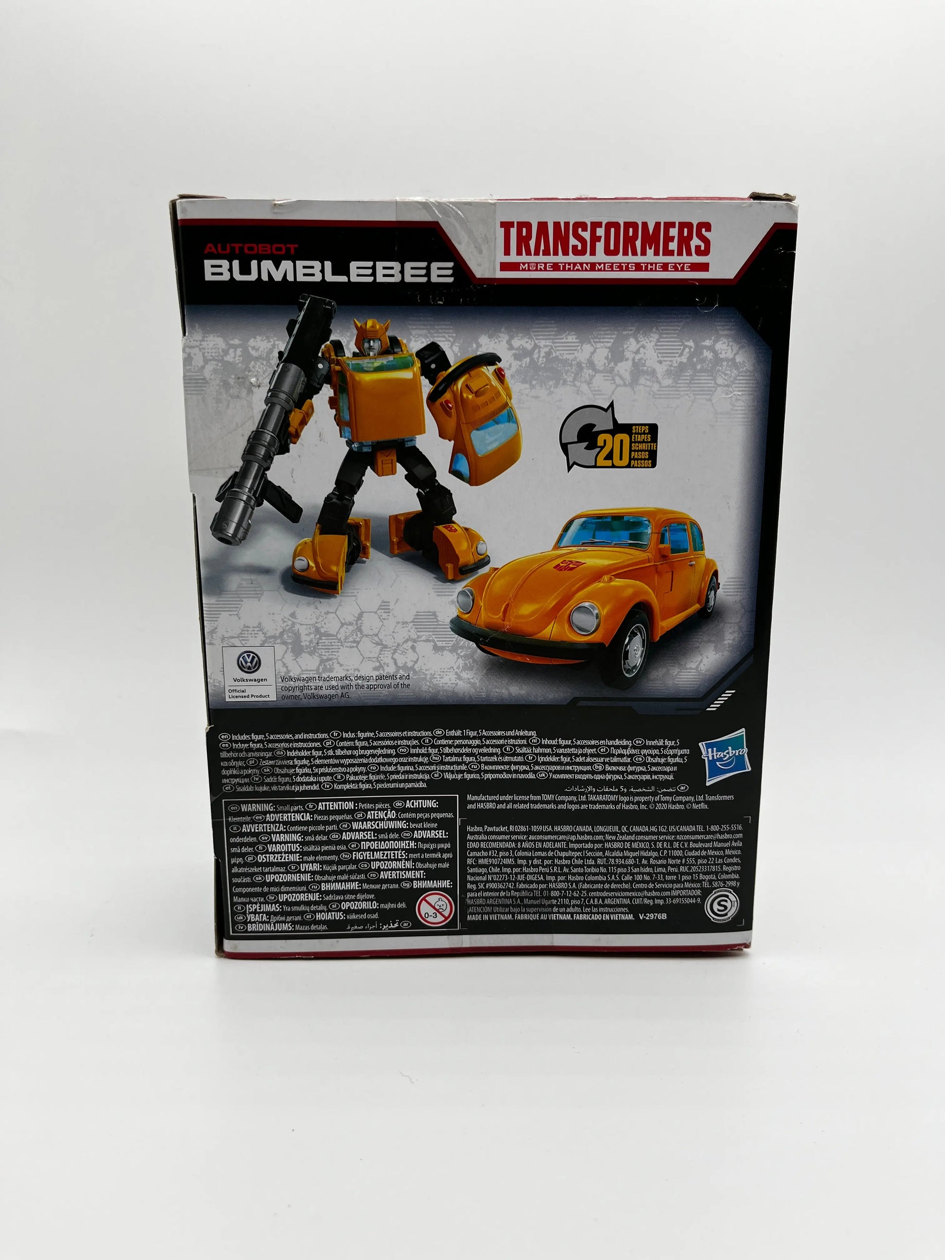 Hasbro Transformers War for Cybertron Bumblebee Action Figure (F0702) Netflix FRENLY BRICKS - Open 7 Days