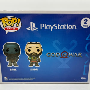 Funko POP! Games God Of War - Brok & Sindri (2 pack) - Special Edition FRENLY BRICKS - Open 7 Days