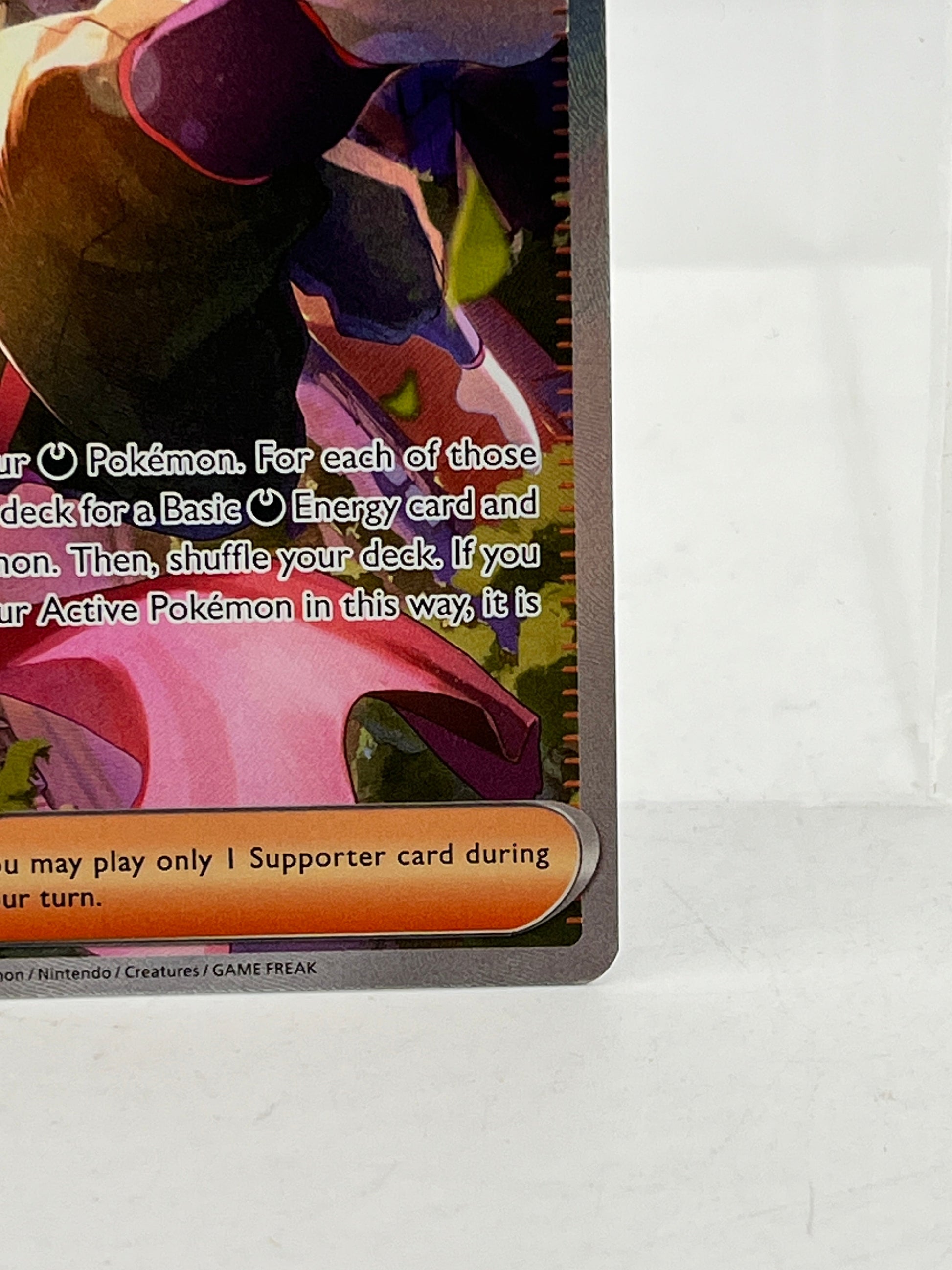 Pokémon - Janine's Secret Art - Prismatic Evolutions Sir 173/131 SV FRENLY BRICKS - Open 7 Days