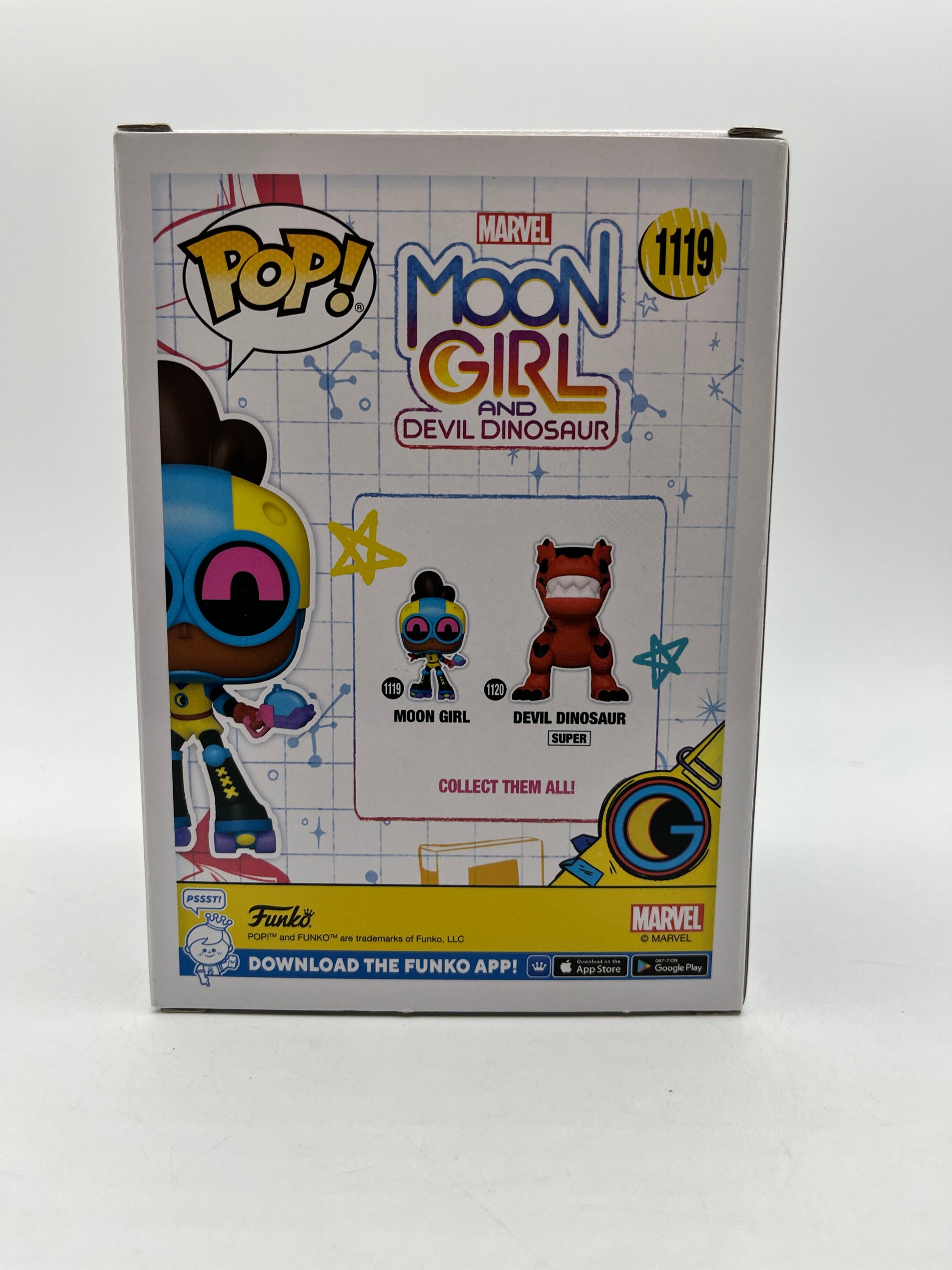 Funko POP! Marvel Moon Girl and Devil Dinosaur - Moon Girl #1119 - Vinyl Collectable FRENLY BRICKS - Open 7 Days