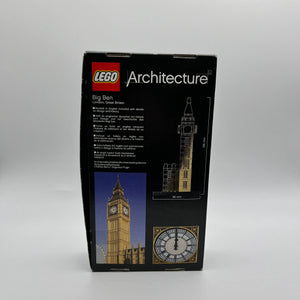 Lego Architecture Big Ben 21013 - Loose 100% Complete FRENLY BRICKS - Open 7 Days