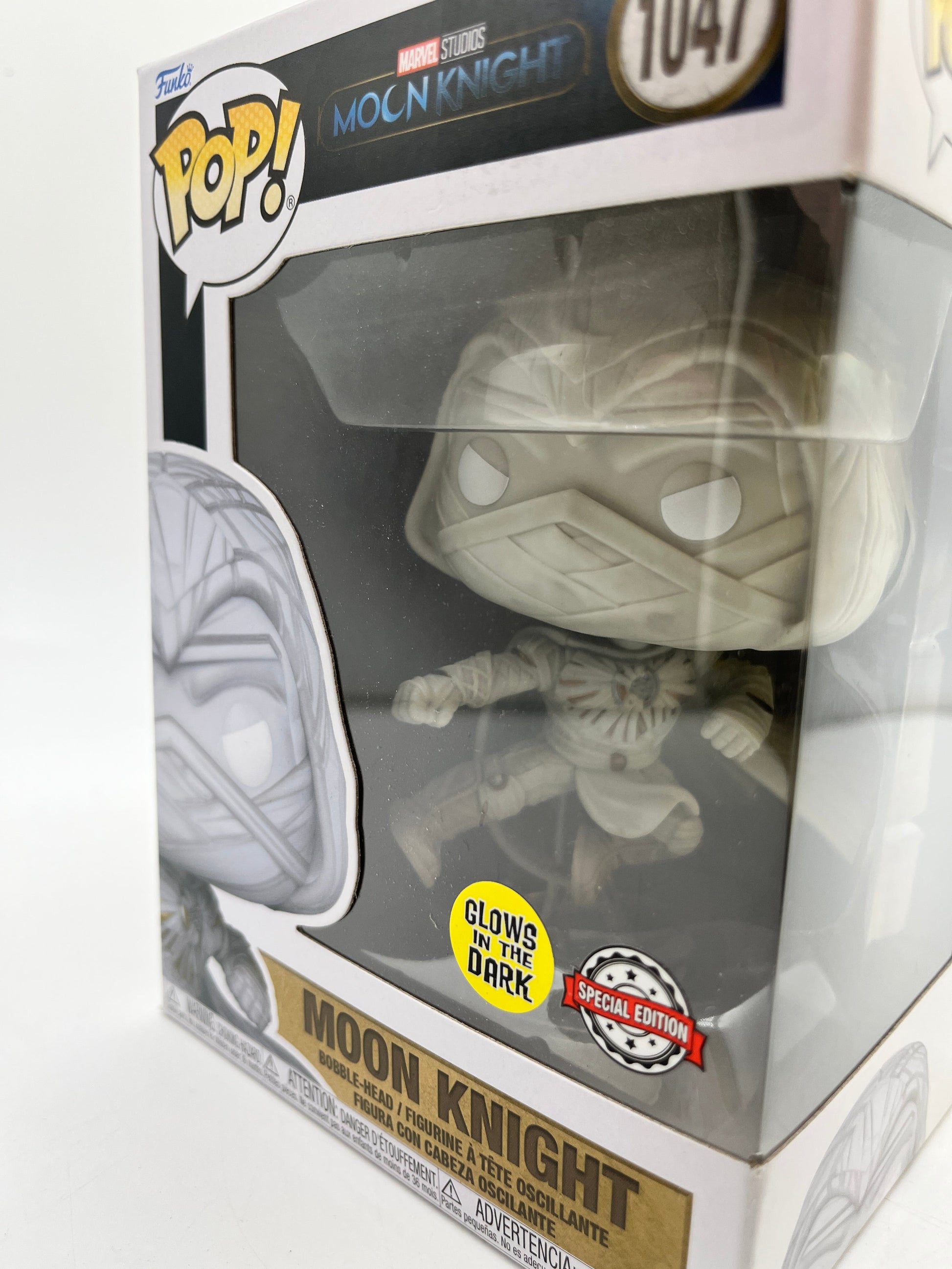 Funko POP! Marvel Moon Knight #1047 - Glow Special Edition - Vinyl Collectable FRENLY BRICKS - Open 7 Days