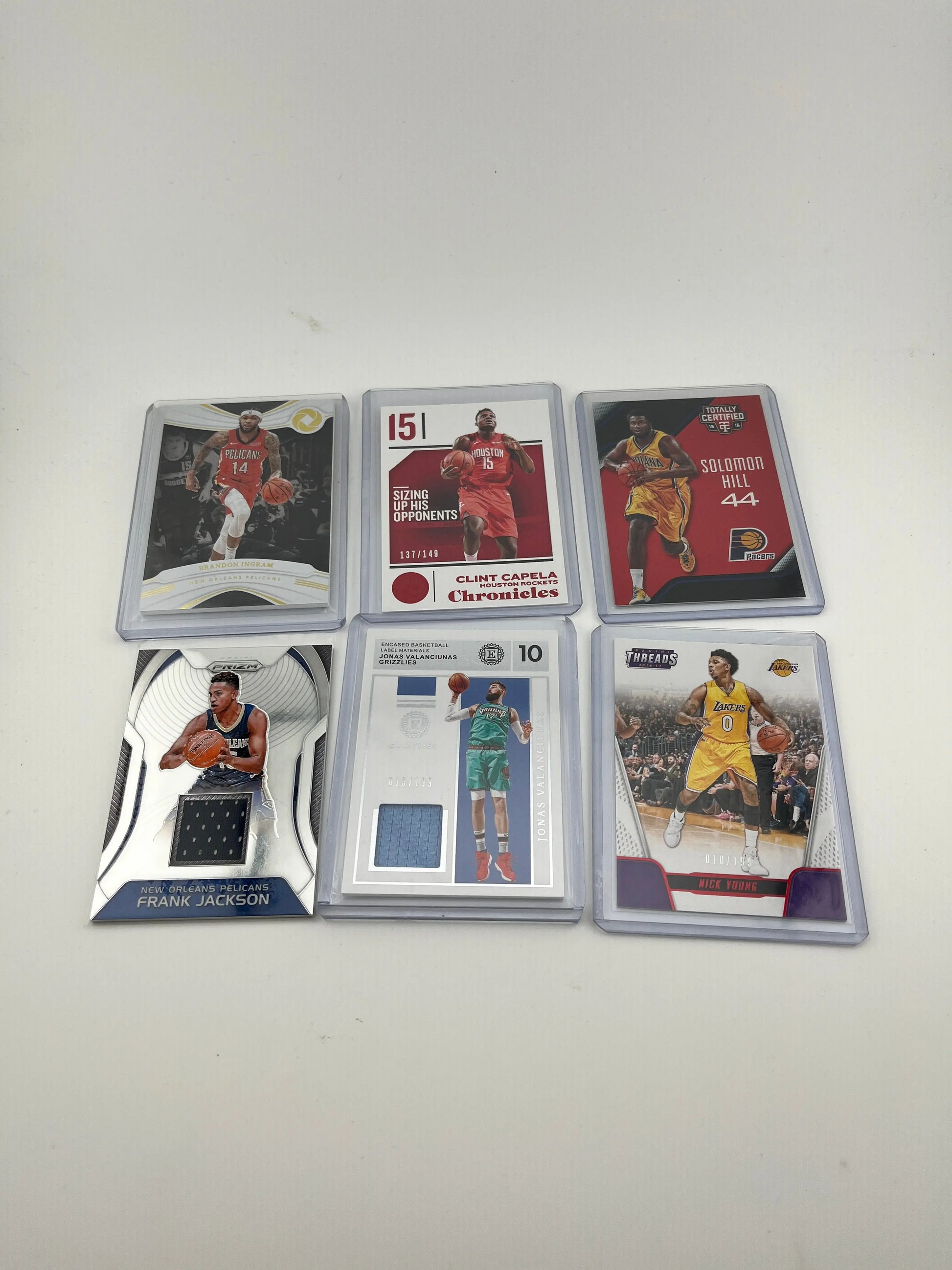 NBA Player Card Lot 9 - Patch and Serial Numbered Cards FRENLY BRICKS - Open 7 Days