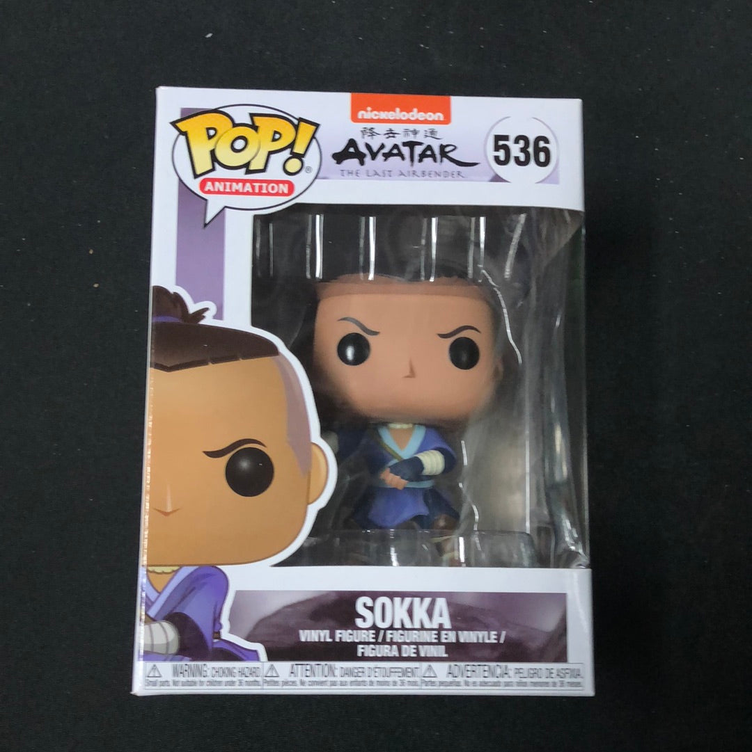 Avatar The Last Airbender SOKKA #536 Funko Pop FRENLY BRICKS - Open 7 Days