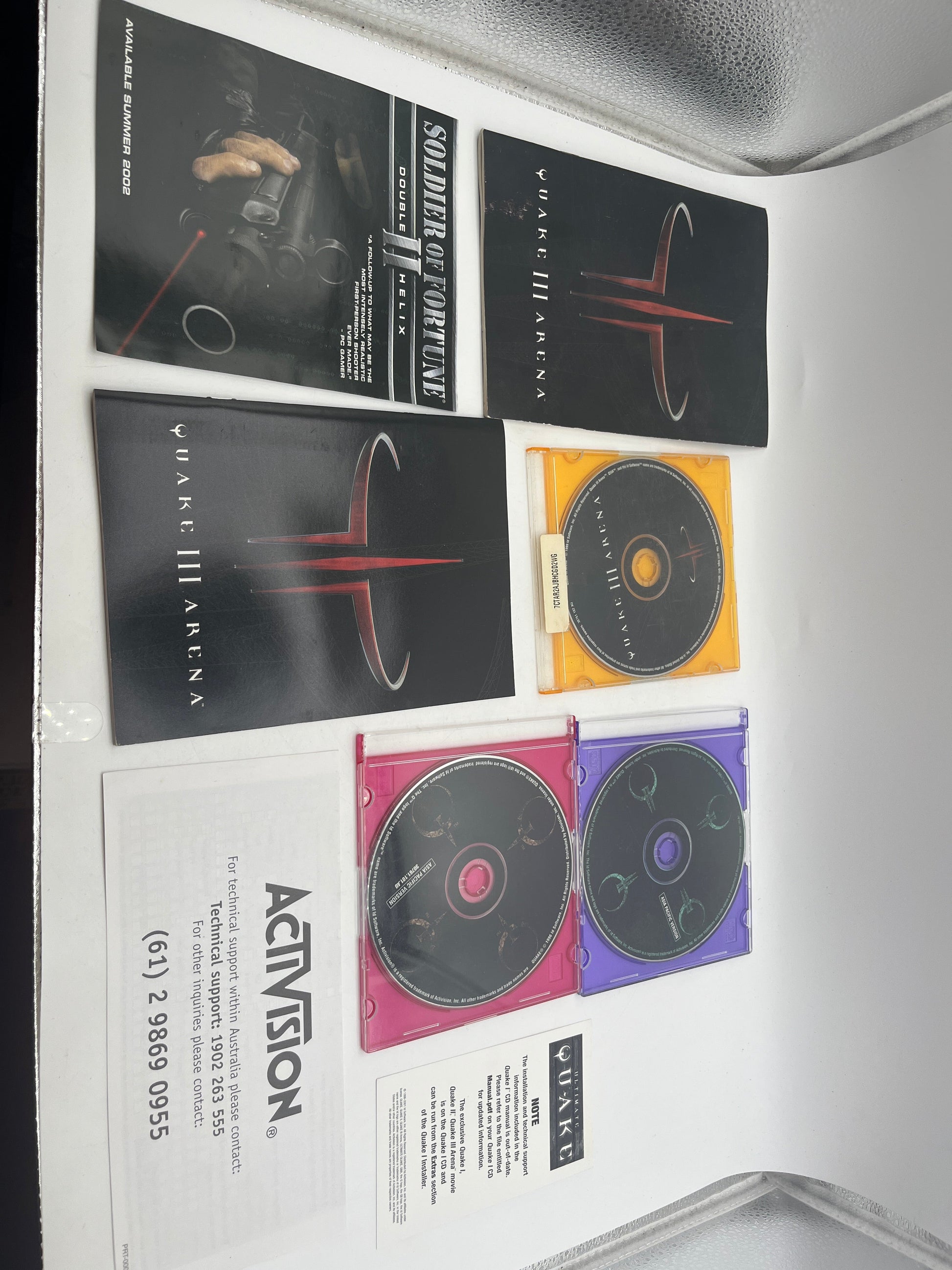 Ultimate QUAKE Collection 3 Disc - Quake, Quake II, Quake III Arena PC CD-ROM FRENLY BRICKS - Open 7 Days