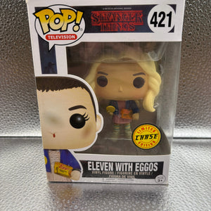 Funko Pop Vinyl #421 Stranger Things Eleven Chase FRENLY BRICKS - Open 7 Days