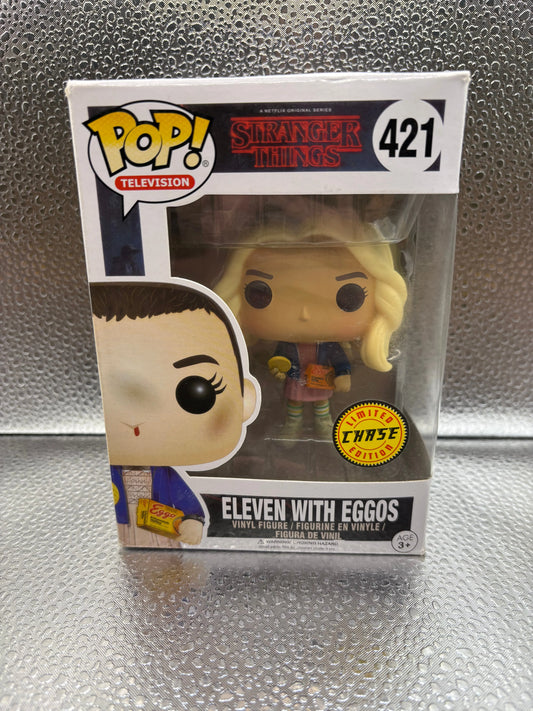 Funko Pop Vinyl #421 Stranger Things Eleven Chase FRENLY BRICKS - Open 7 Days