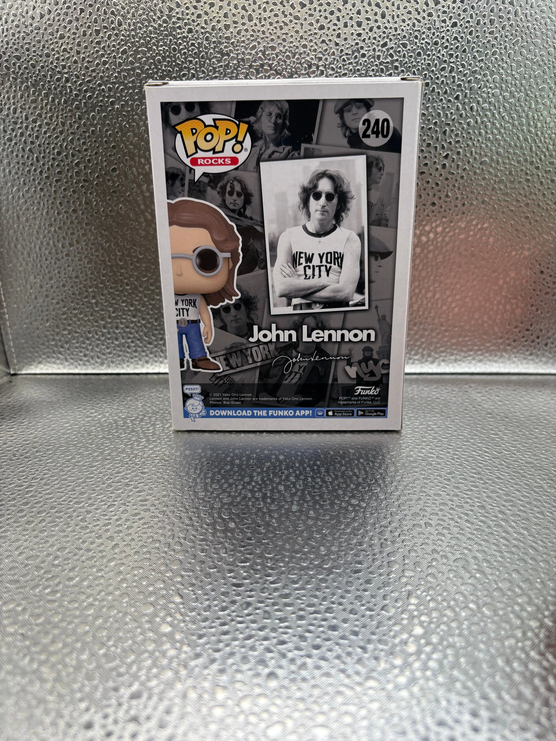 Funko Pop Vinyl #240 Rocks John Lennon FRENLY BRICKS - Open 7 Days