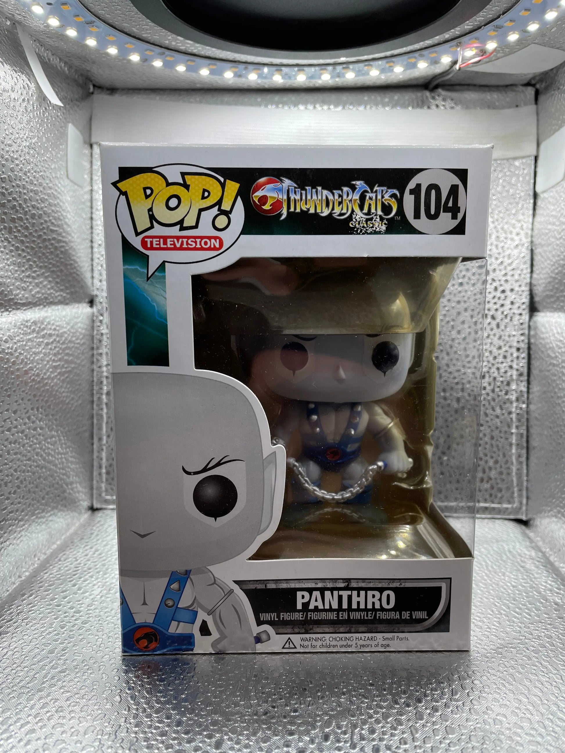 THUNDERCATS PANTHRO FUNKO POP FIGURE CLASSIC VAULTED MISP #104 FRENLY BRICKS - Open 7 Days