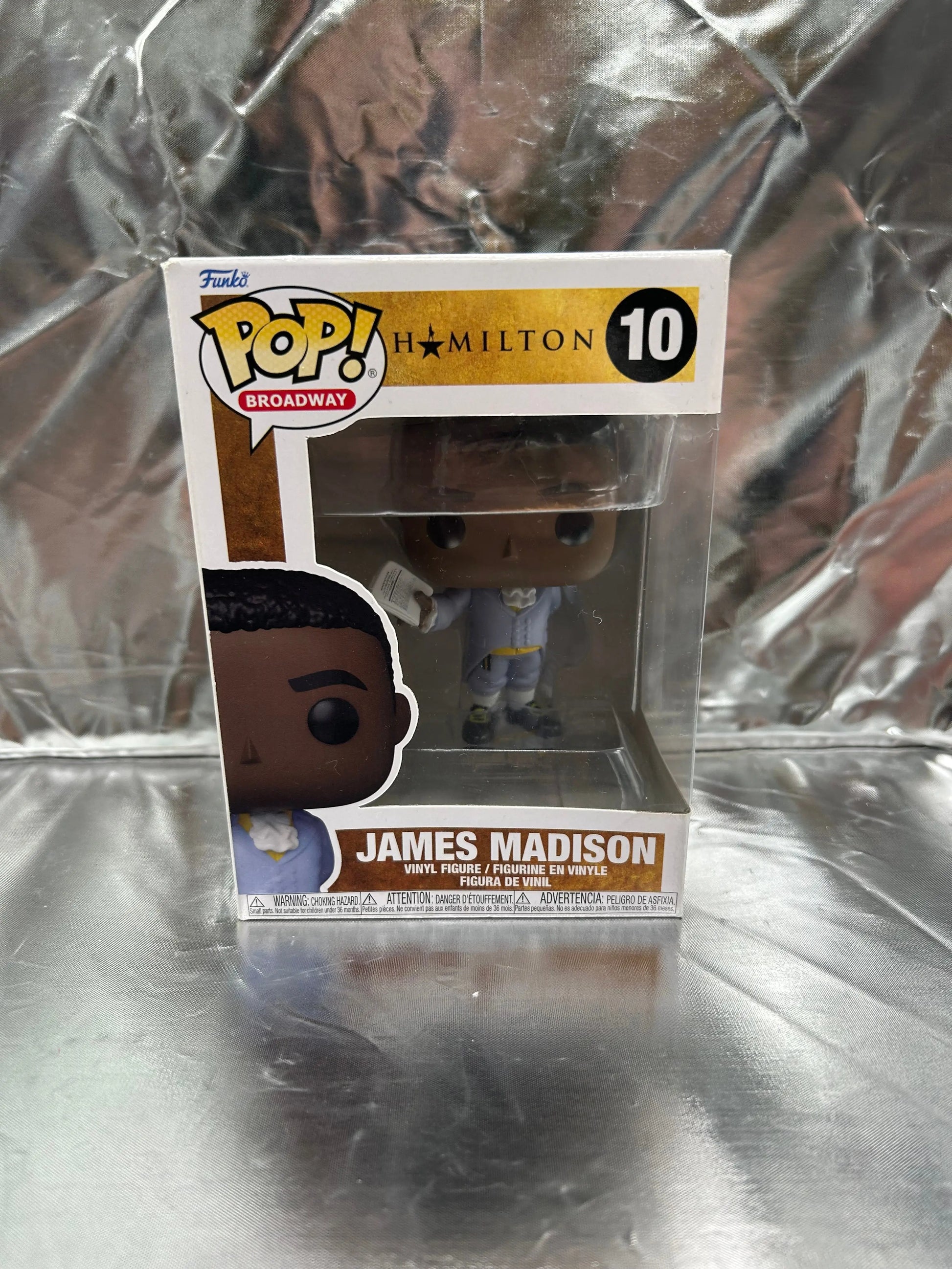 Funko POP Broadway- Hamilton- James Madison #10 FRENLY BRICKS - Open 7 Days