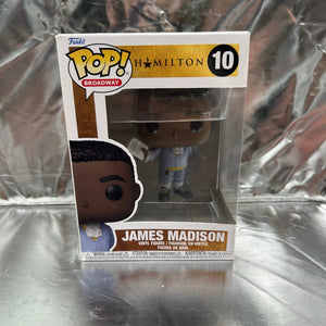 Funko POP Broadway- Hamilton- James Madison #10 FRENLY BRICKS - Open 7 Days