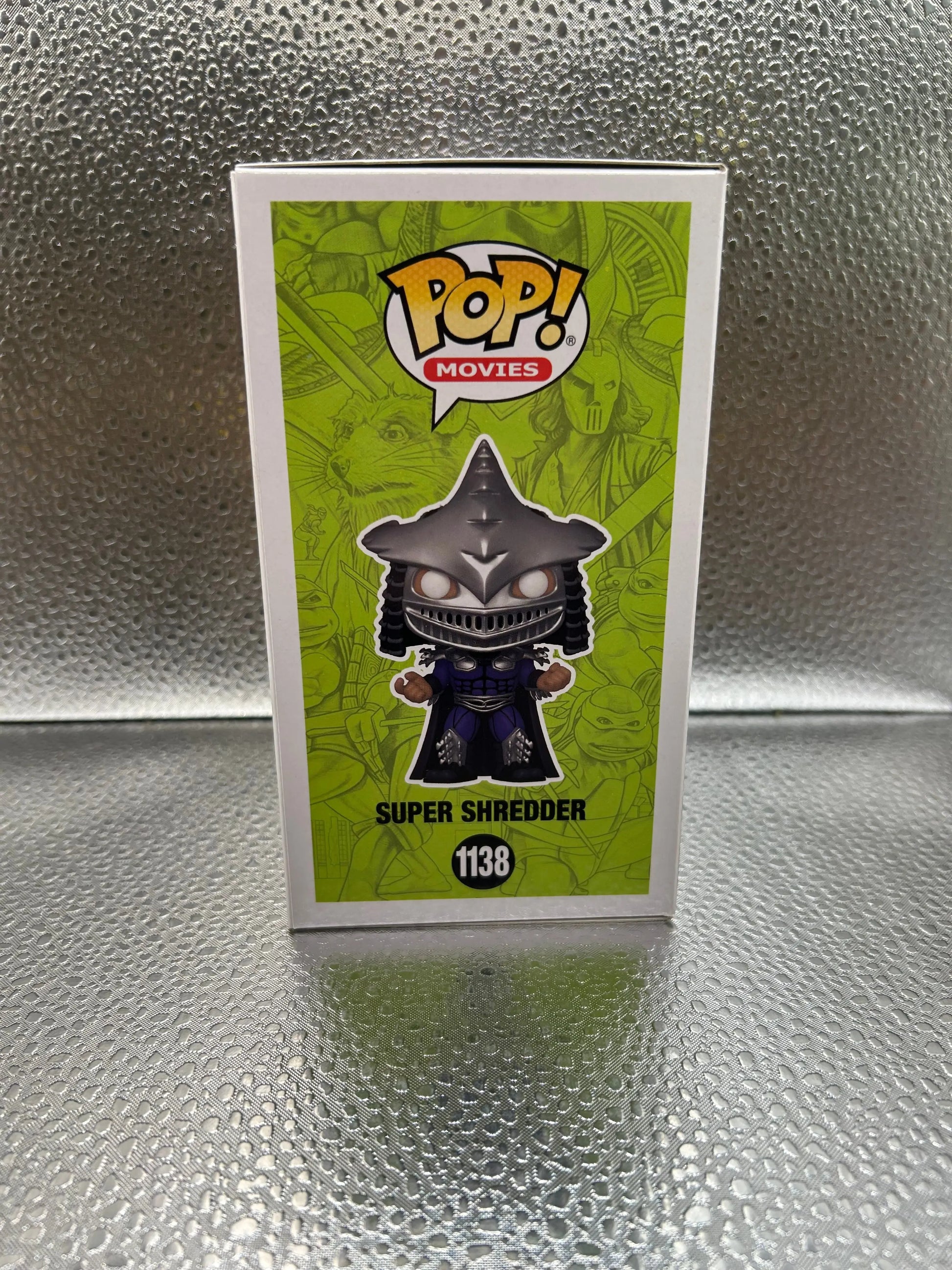 Funko Pop #1138 Movies Tmnt Super Shredder FRENLY BRICKS - Open 7 Days