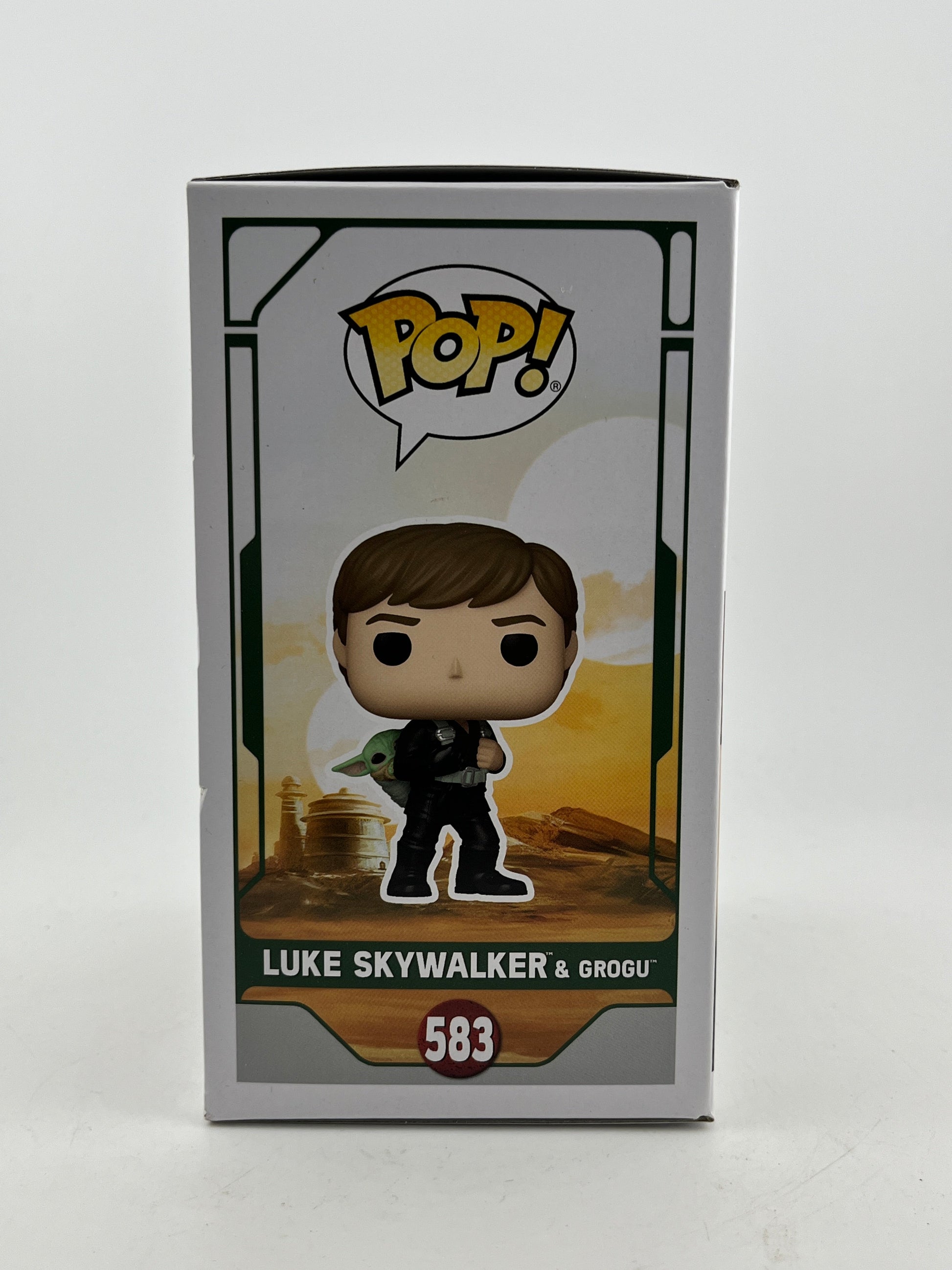 Funko POP! Star Wars - Luke Skywalker & Grogu #583 - Vinyl Collectable FRENLY BRICKS - Open 7 Days