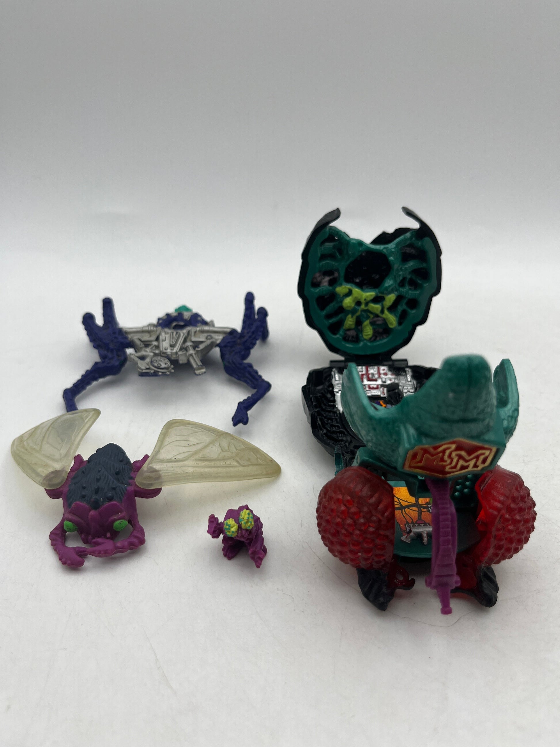Vintage 1994 Mighty Max Squishes Fly Playset Bluebird - No Max FRENLY BRICKS - Open 7 Days
