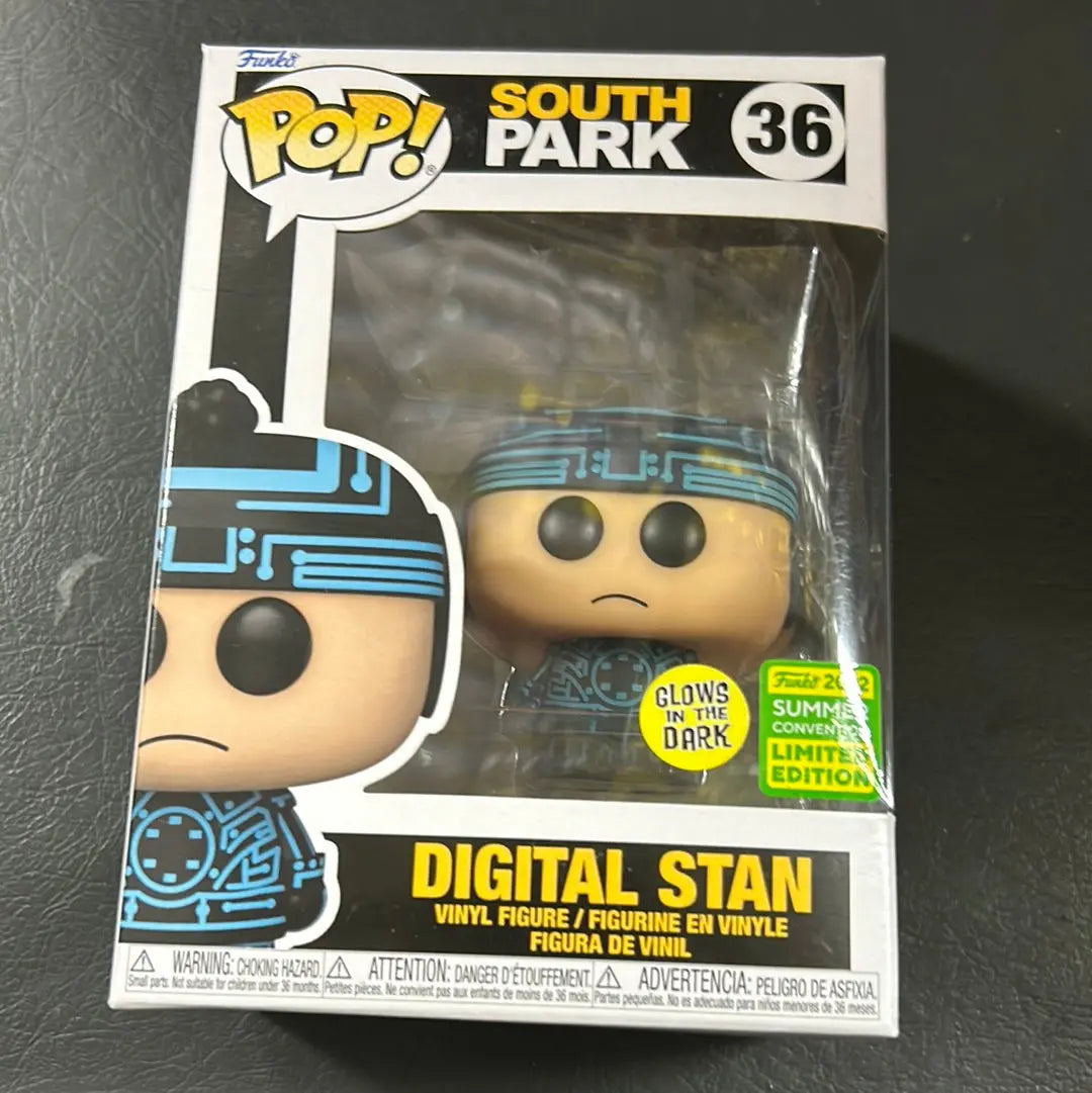 Pop Vinyl South Park 36 Digital Stan FRENLY BRICKS - Open 7 Days