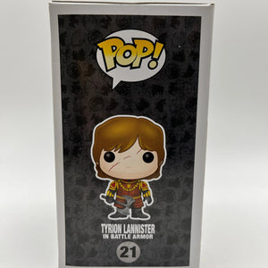 Funko POP! Game Of Thrones Tyrion Lannister Battle Armor #21 FRENLY BRICKS - Open 7 Days