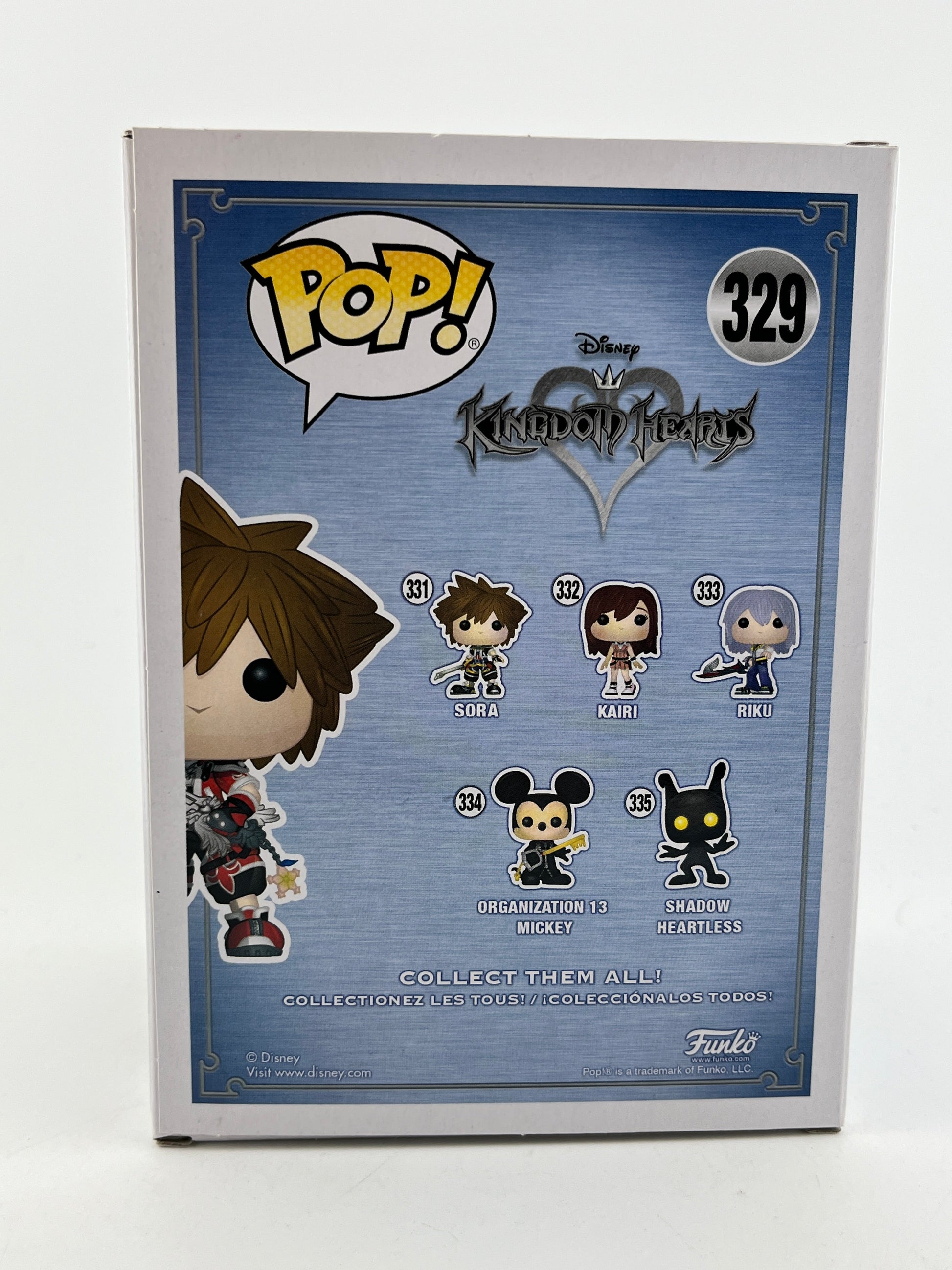 Funko POP! Disney Kingdom Hearts - Sora #329 - Vinyl Collectable FRENLY BRICKS - Open 7 Days