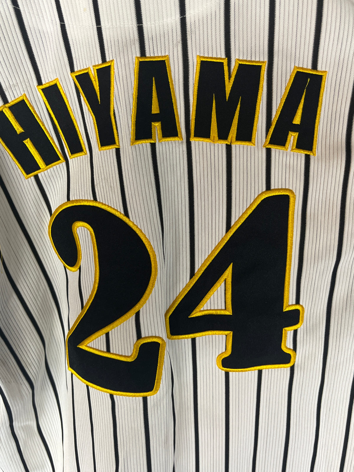 Nippon Baseball Hanshin Tigers "Hiyama #24" White Jersey Large, photo 14 image 14
