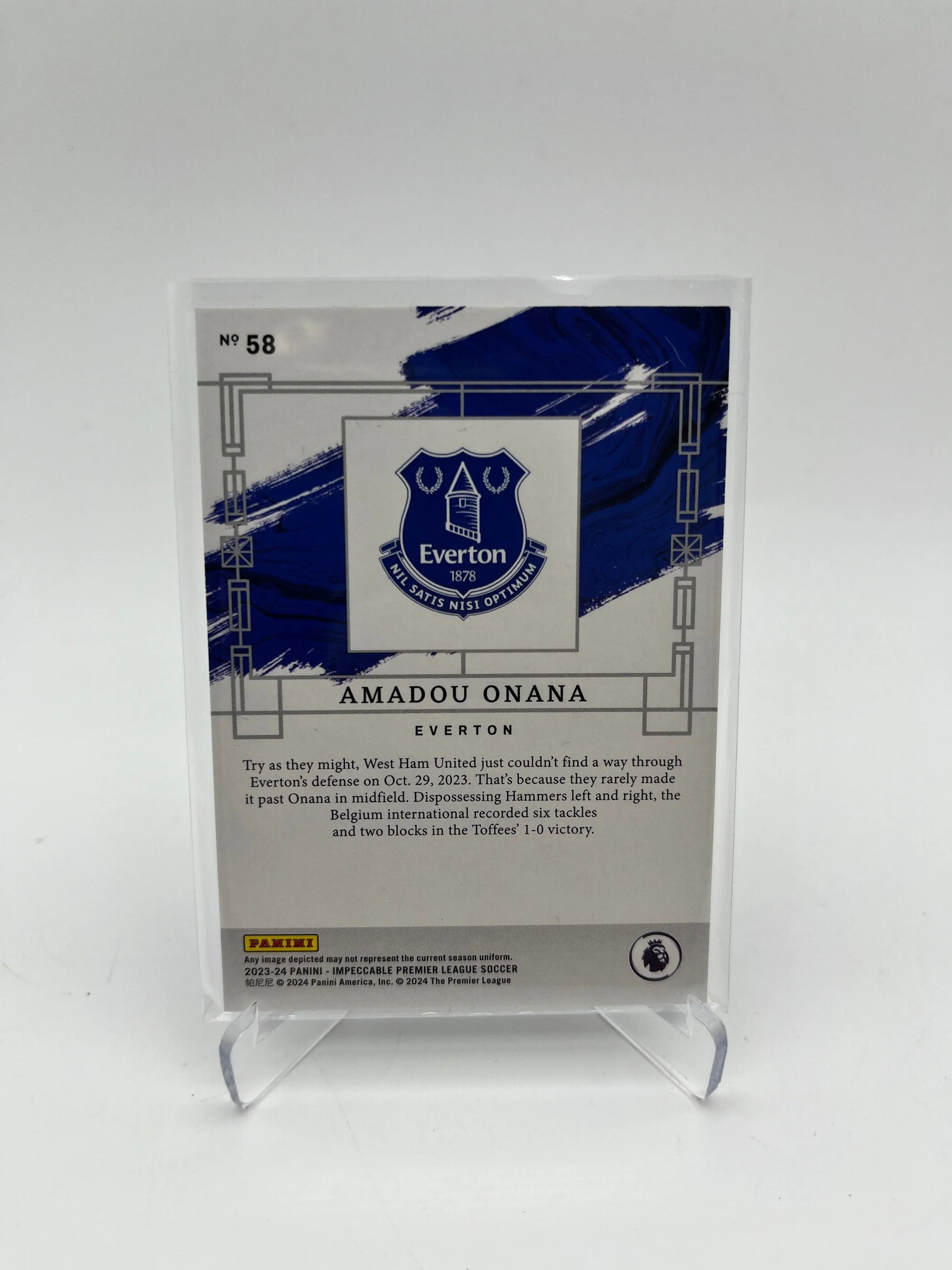 Soccer English Premier League Lot 2x Autos/Low Numbered/ FRENLY BRICKS - Open 7 Days