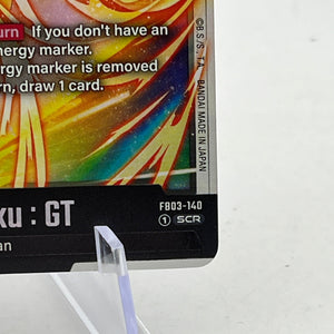 Dragon Ball Super Fusion World TCG Son Goku : GT SCR FB03-140 FRENLY BRICKS - Open 7 Days