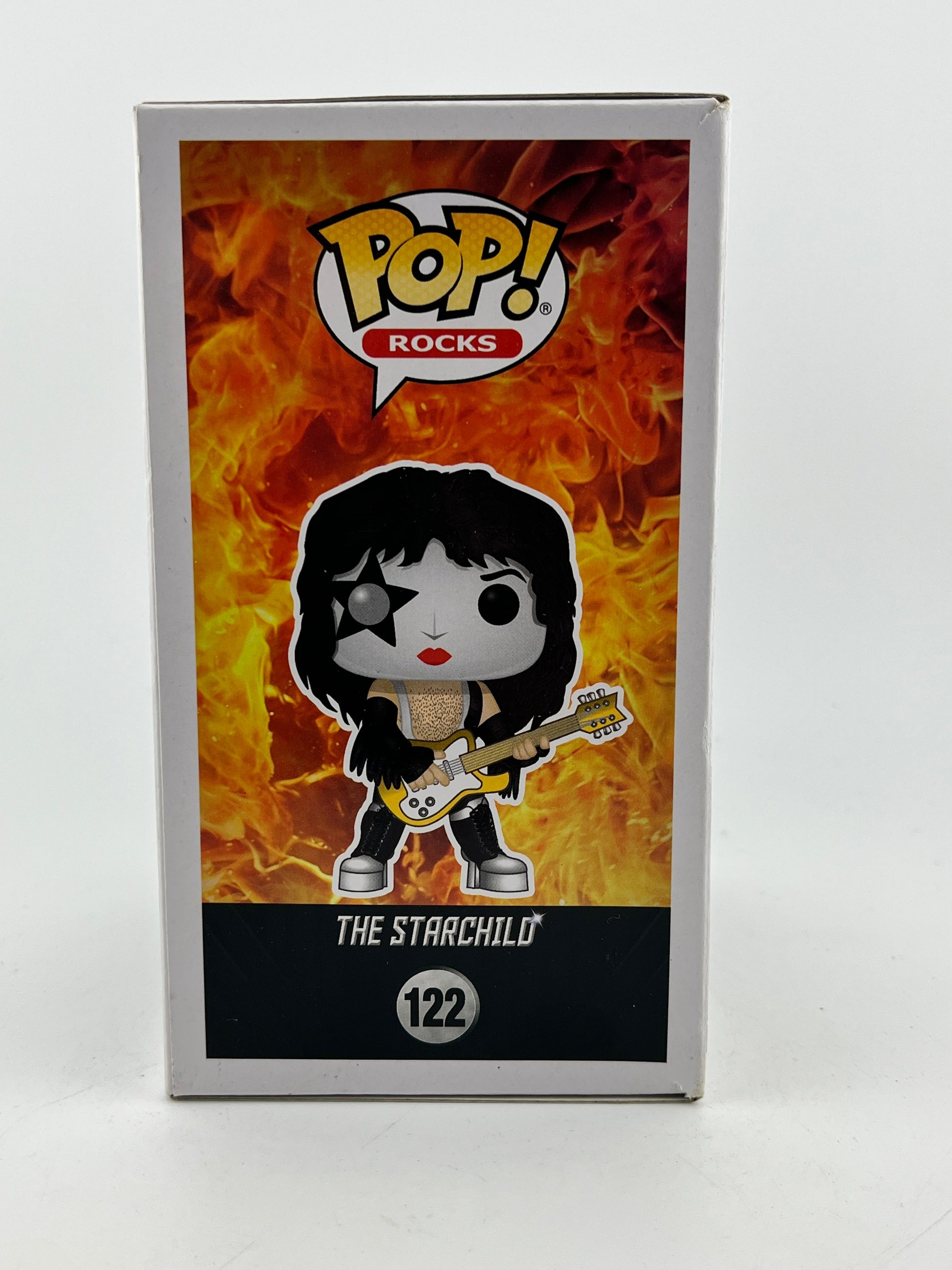 Funko POP! Rocks Kiss - The Starchild #122 - Glow In The Dark - Vinyl Collectable FRENLY BRICKS - Open 7 Days