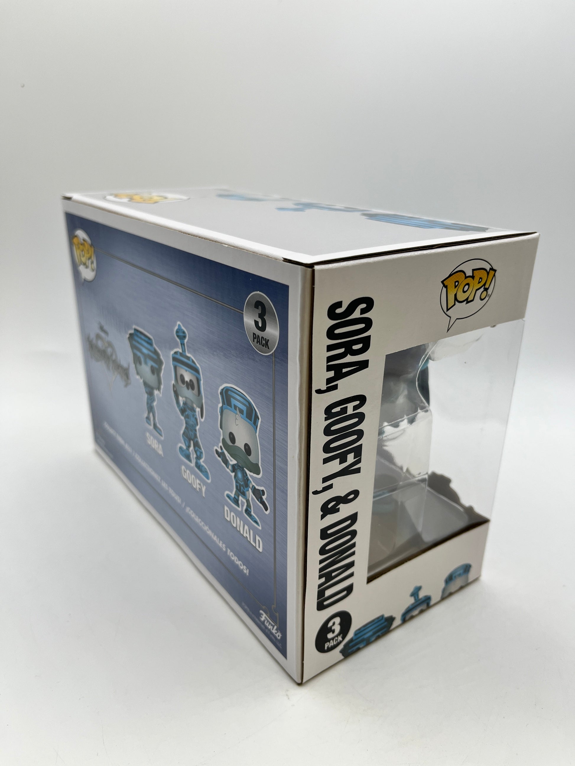 Funko POP! Disney Kingdom Hearts - Sora, Goofy, & Donald (3 Pack) - GameStop Exclusive FRENLY BRICKS - Open 7 Days