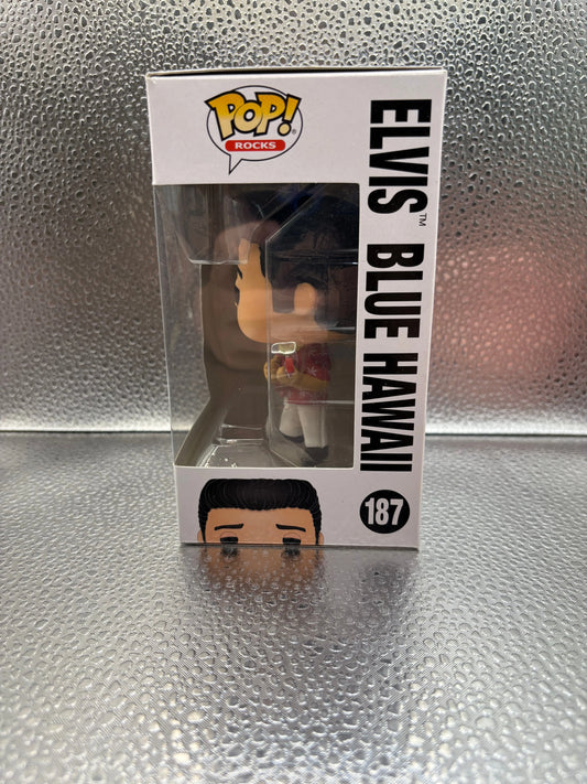 Funko Pop Vinyl #187 Rocks Elvis Blue Hawaii FRENLY BRICKS - Open 7 Days