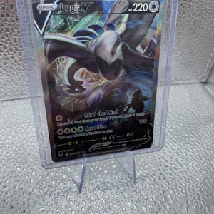 Lugia V 186/195 Pokemon TCG Good Condition Rare Full Art RAW Card FRENLY BRICKS - Open 7 Days