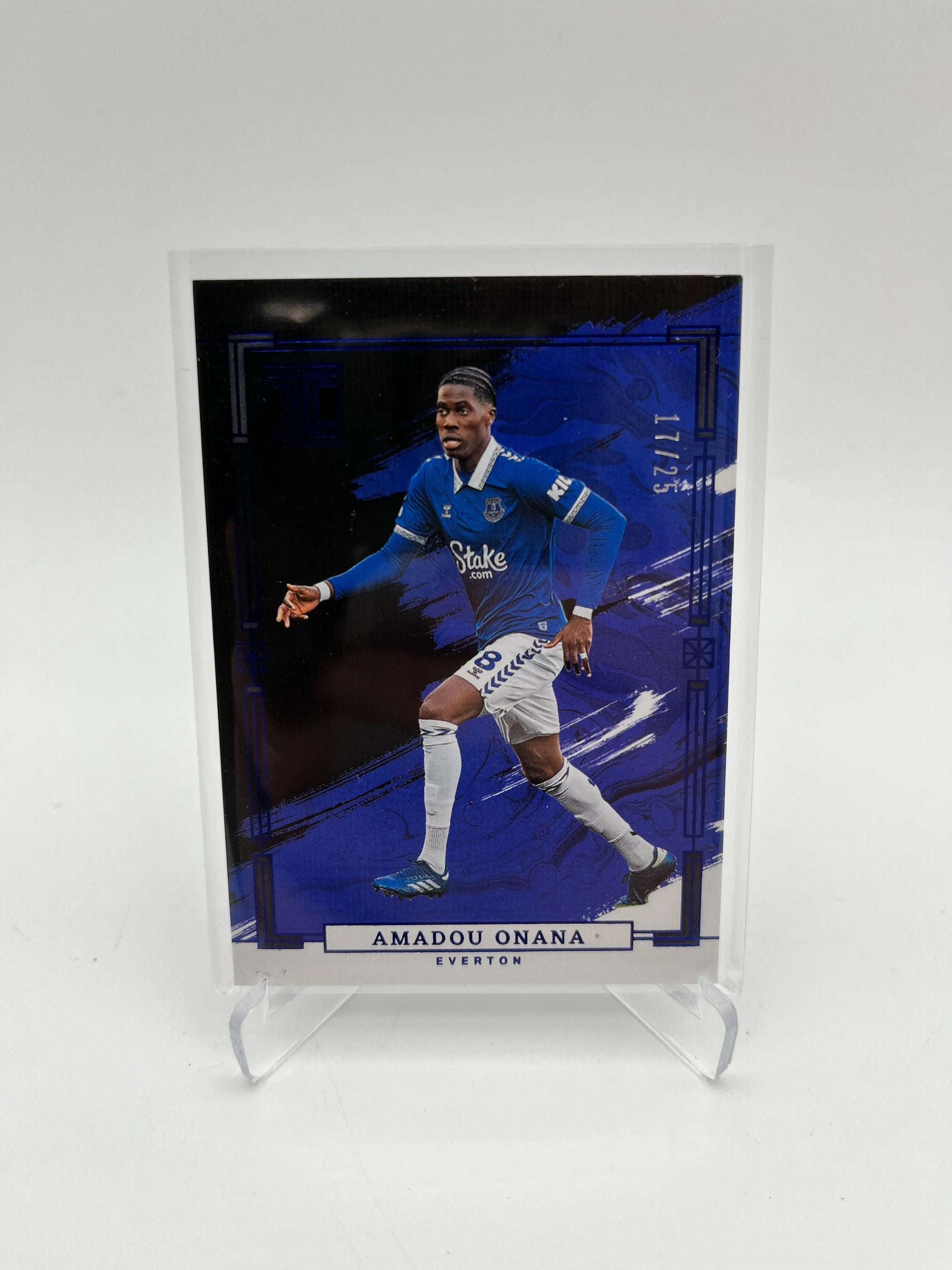 Soccer English Premier League Lot 2x Autos/Low Numbered/ FRENLY BRICKS - Open 7 Days