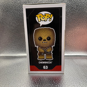 FUNKO Pop Vinyl Chewbacca #63 FRENLY BRICKS - Open 7 Days