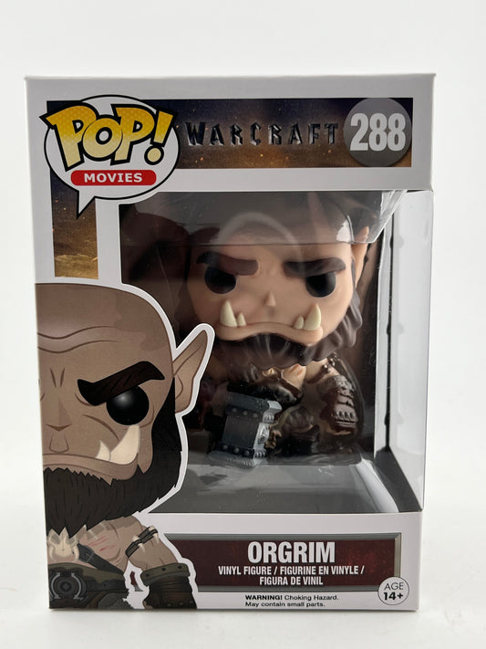 Funko POP! Movies Warcraft - Orgrim #288 - Vinyl Collectable FRENLY BRICKS - Open 7 Days
