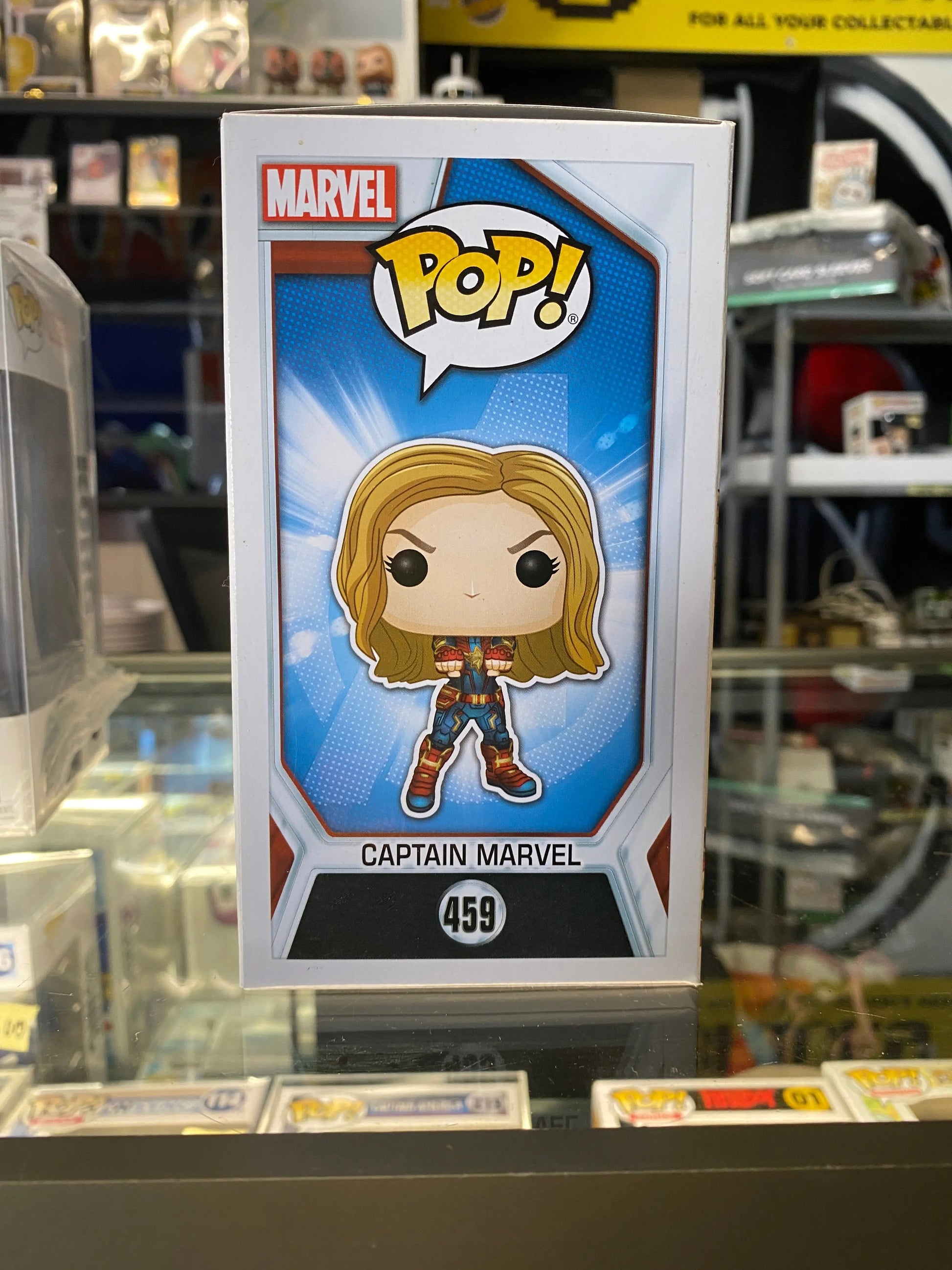 Funko POP! Marvel avengers #459 captain marvel FRENLY BRICKS - Open 7 Days