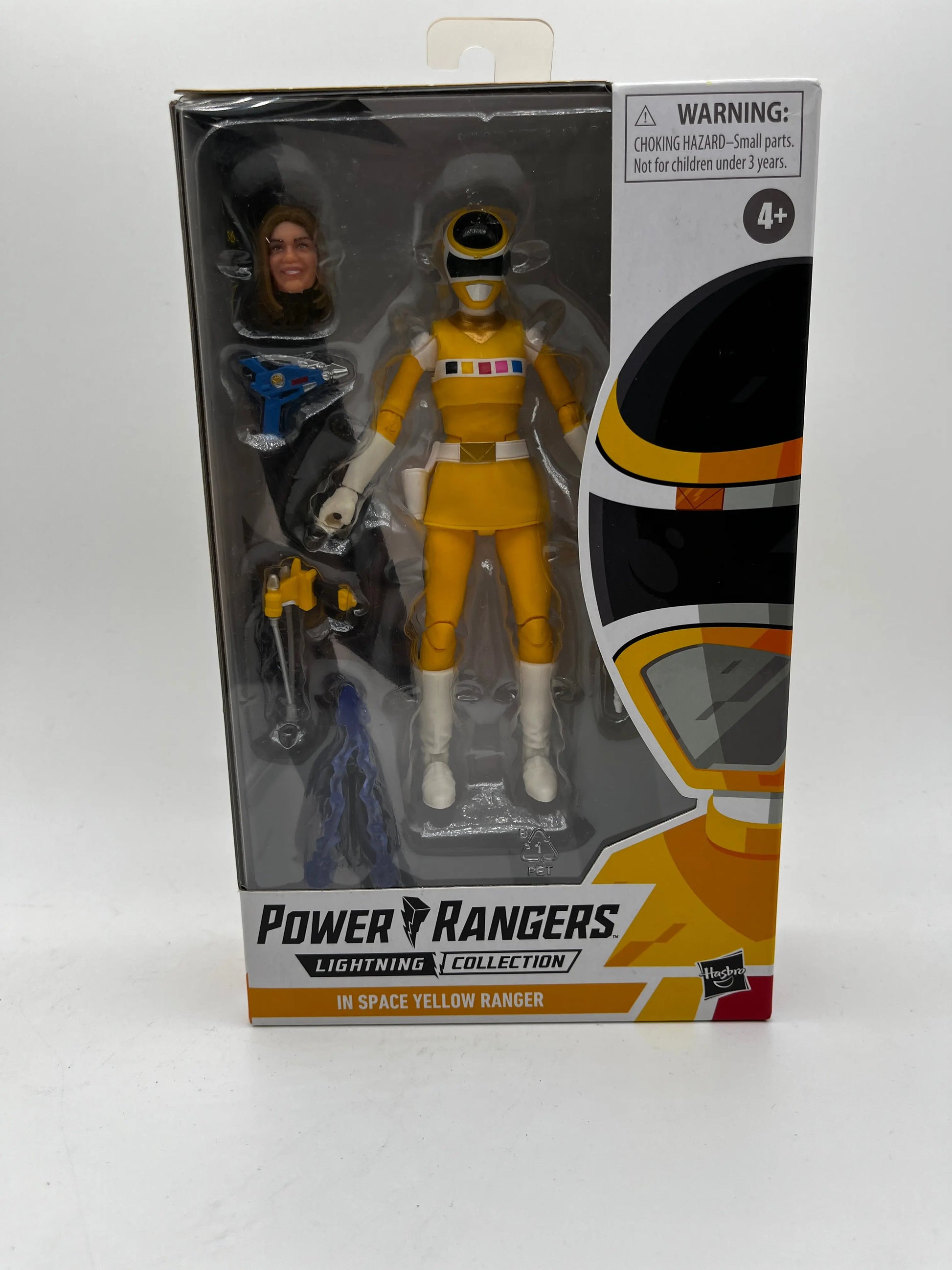 Hasbro Power Rangers Lightning Collection 6" In Space Yellow Ranger Action Figure with FRENLY BRICKS - Open 7 Days