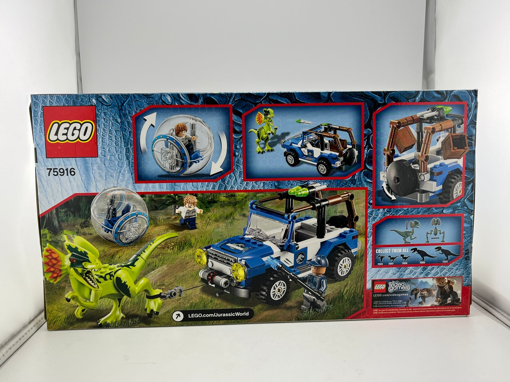 Lego Jurassic World - Dilophosaurus Ambush 75916 - Sealed FRENLY BRICKS - Open 7 Days
