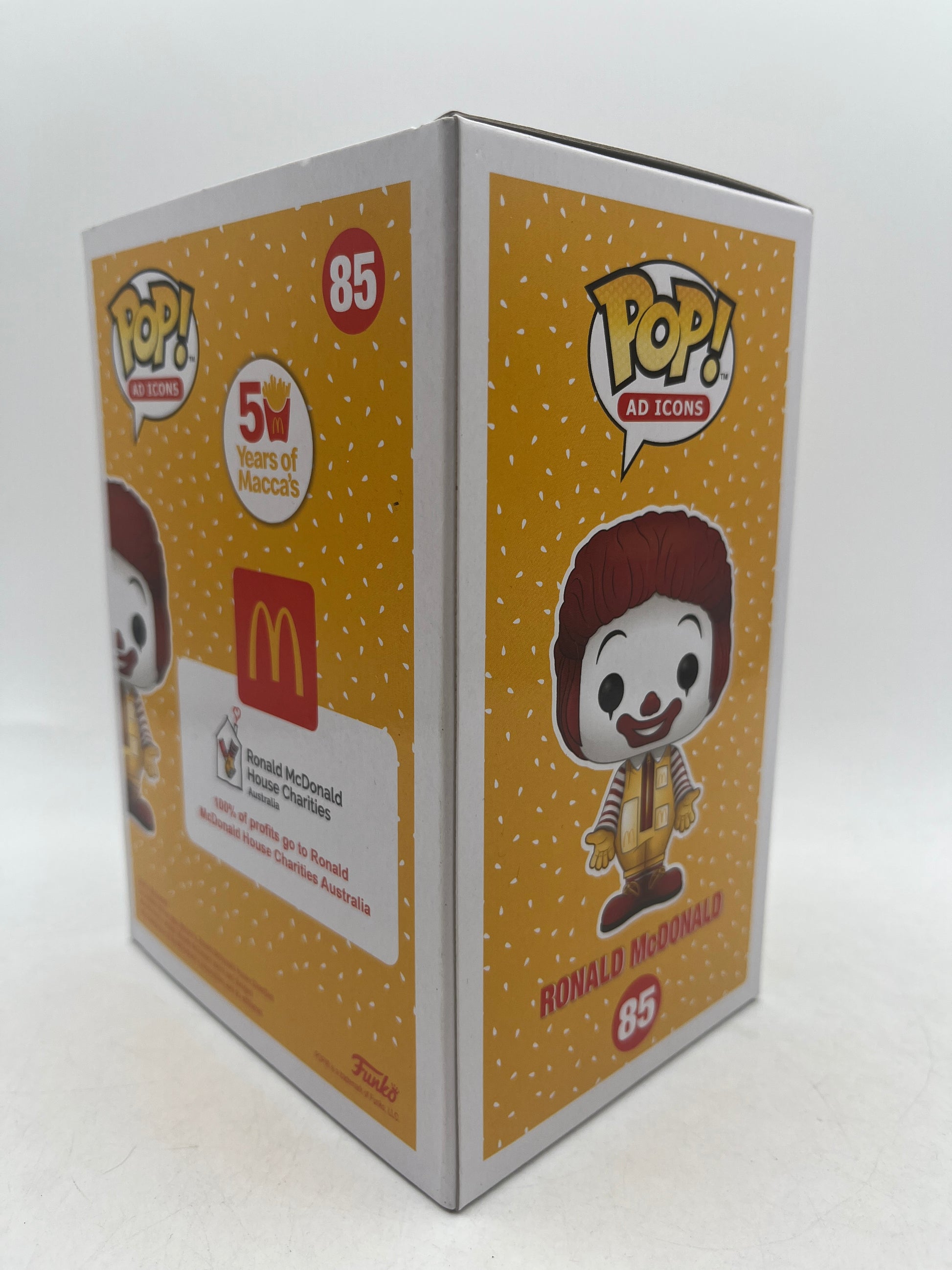 Funko POP! McDonalds Australia Ronald McDonald Diamond #85 50 Years of Macca's image 6